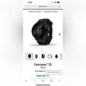 Garmin Forerunner 55